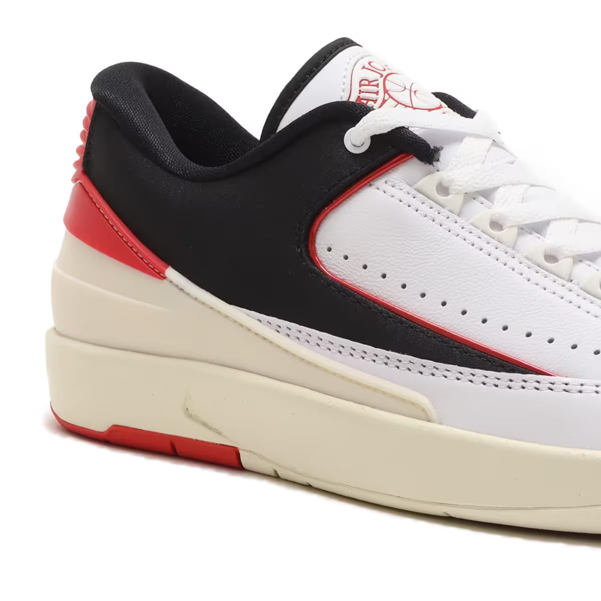 ナイキ エア ジョーダン 2 レトロ ロー W AIR JORDAN RETRO LOW ホワイト ブラック ココナッツミルク レッド FD 4849 106 日本 26 0 cm 上下セット その他 