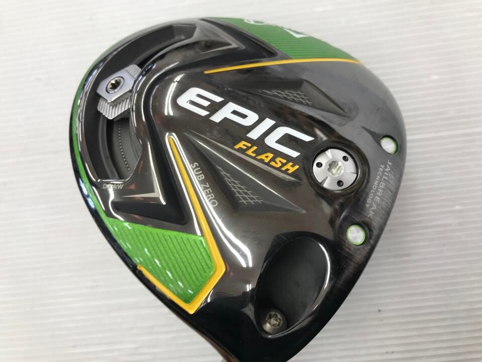 キャロウェイ EPIC FLASH SUB ZERO 9度 Damiana for ＣＷ Rフレックス ドライバー 最短