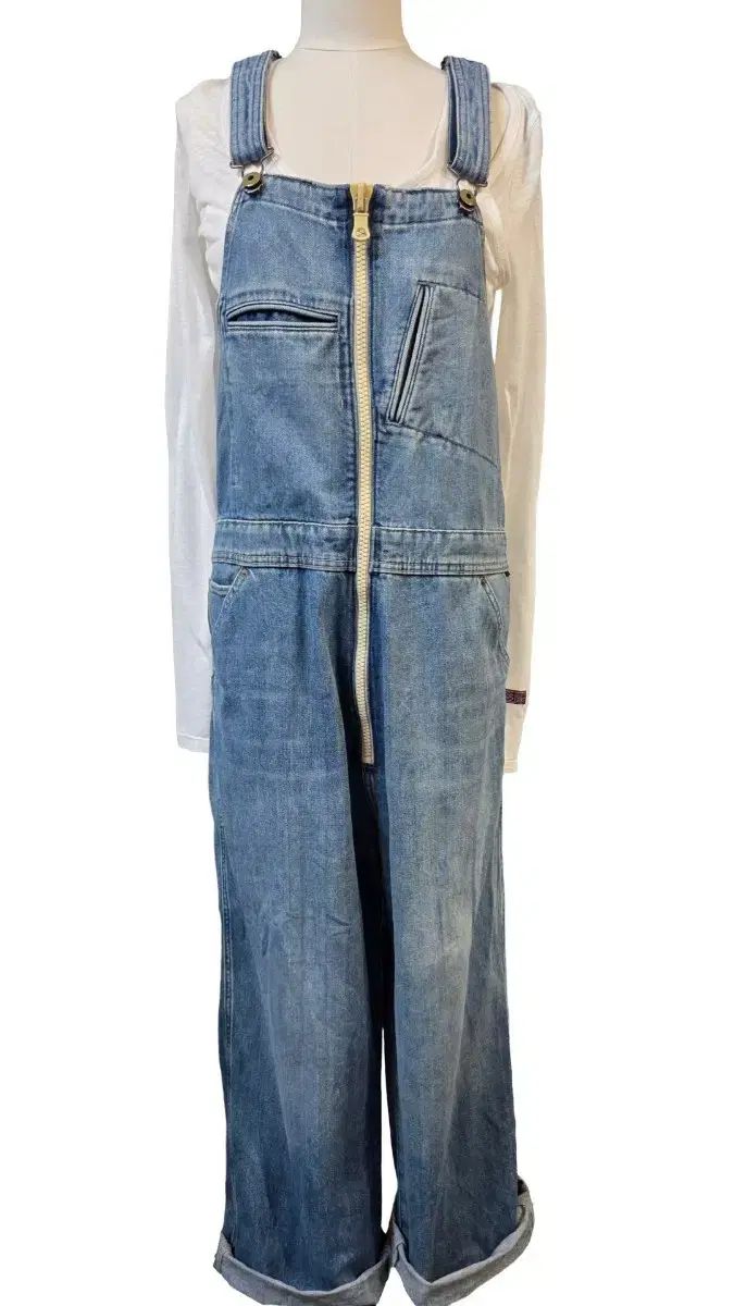 G-STAR デニム ロールアップ オールインワン M