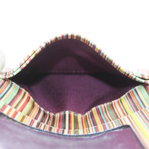 ポールスミス PAUL SMITH カードケース 名刺入れ 二つ折り 内側マルチ