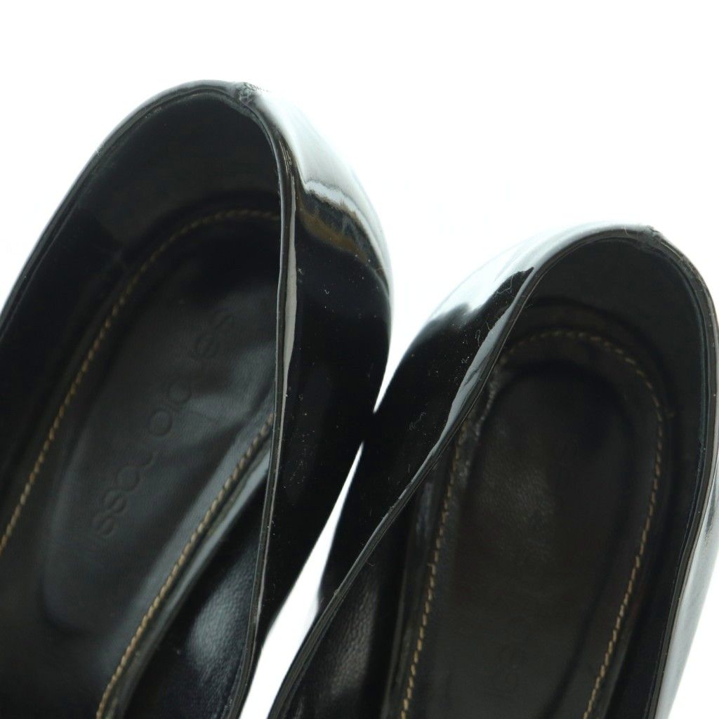 セルジオロッシ Sergio rossi パンプス ピンヒール 36 23.0cm 黒