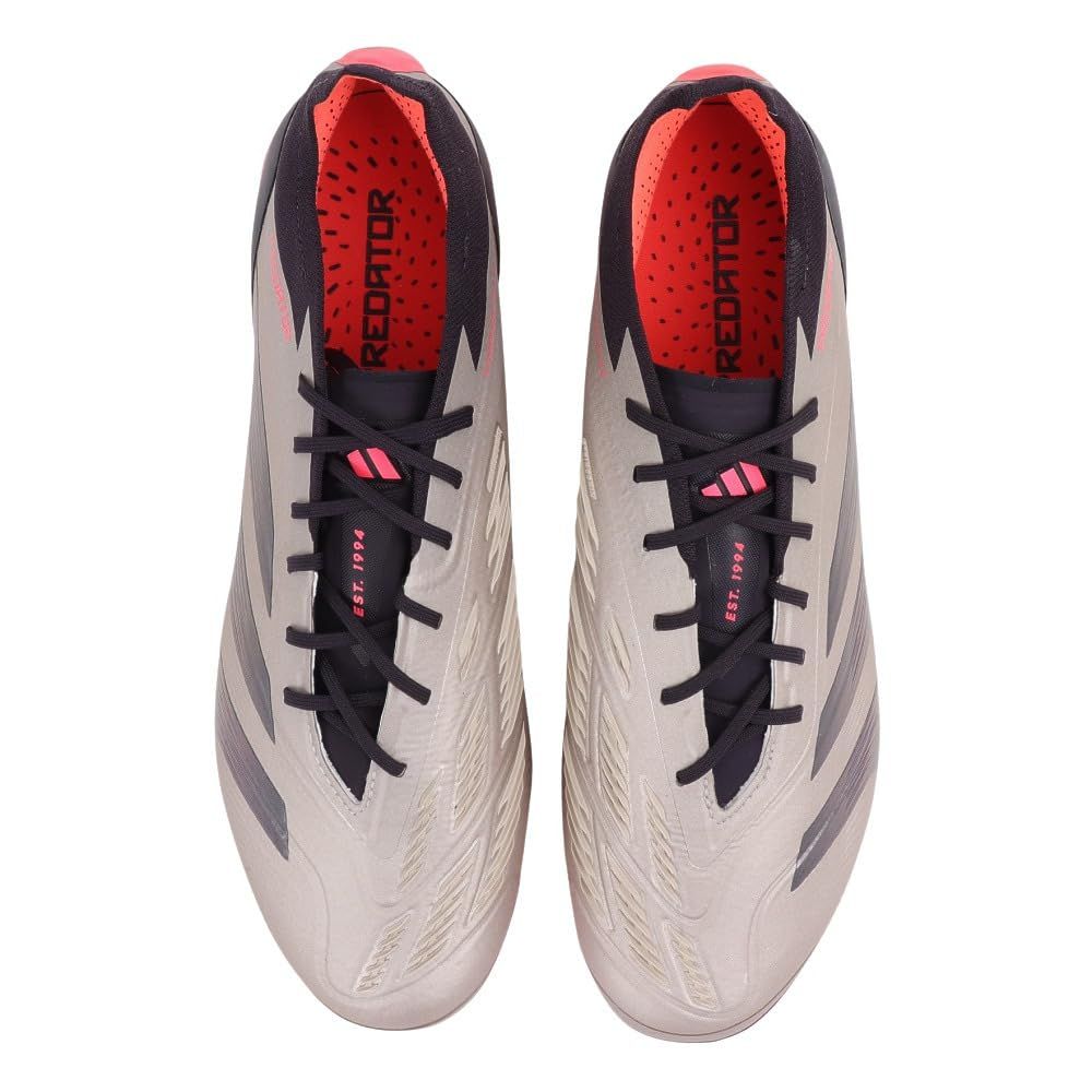 アディダス サッカースパイク プレデター アルファスキン エリート HG AG ジャパン ユニセックス大人 NKB 62 プラチナメタリック オーロラブラック ターボ I IH 5922 28.0 cm