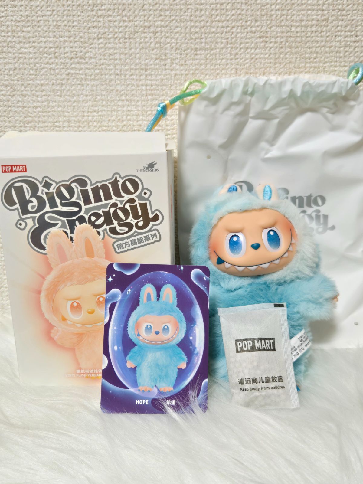 おまけ付き【未使用】LABUBU ラブブ POP MART ポップマート THE