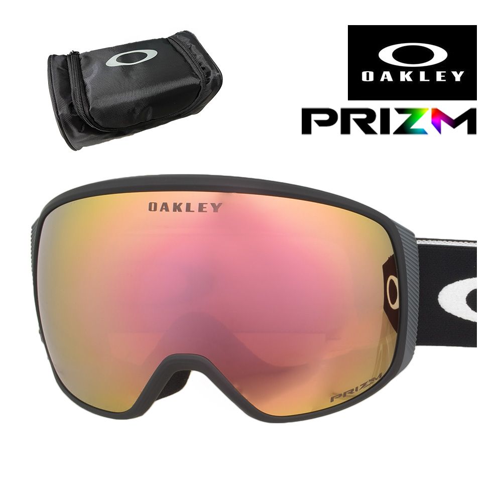 オークリー スノーゴーグル フライトトラッカー L ユニバーサルフィット oo7104-61 OAKLEY FLIGHT TRACKER L 純正ゴーグルケース付き