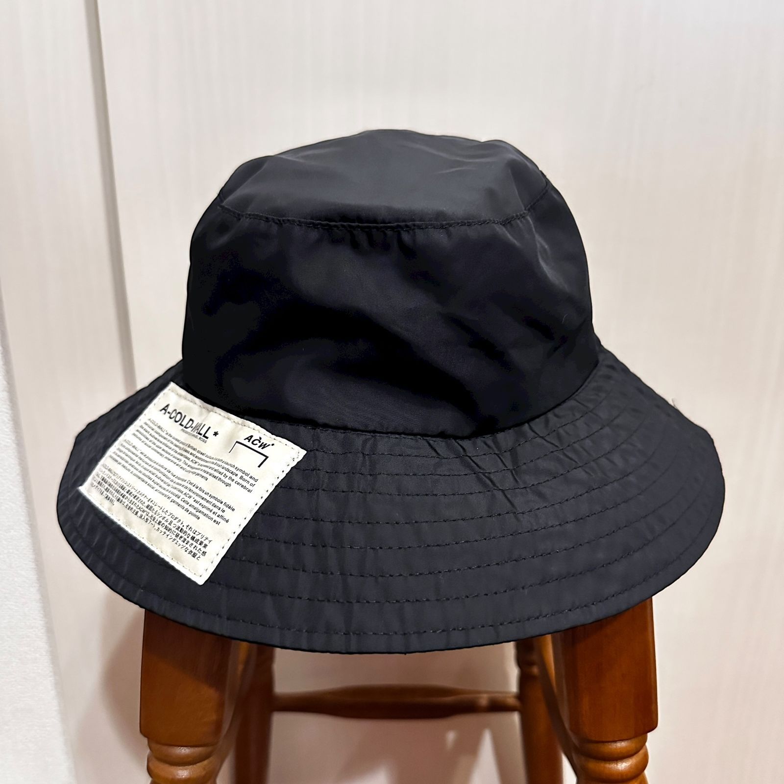 A COLD WALL ハット 黒 HR 0799