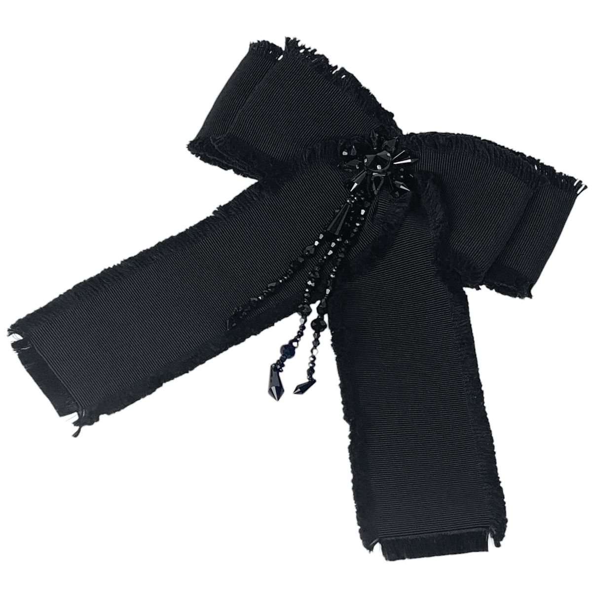 在庫一掃】 グッチ GUCCI リボンモチーフ ブローチ ロゴ グログラン