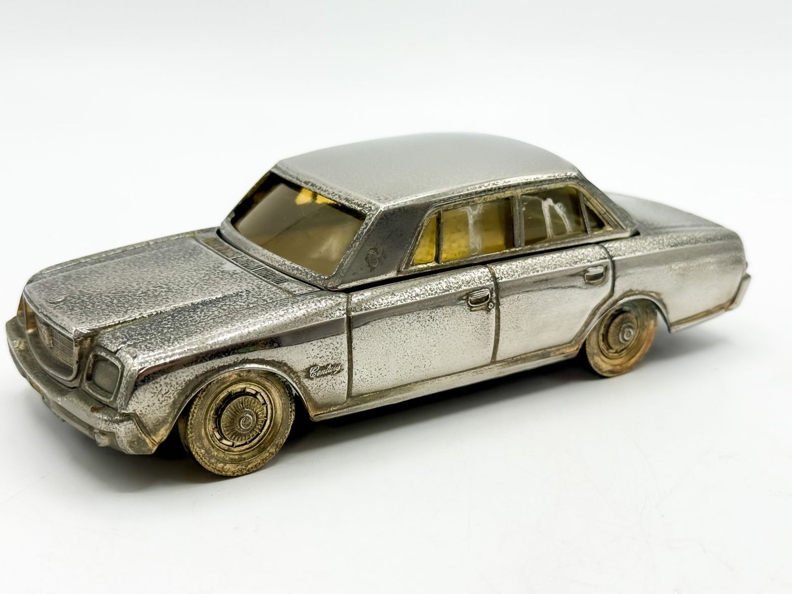 トヨタ センチュリー シガレットケース 金属製モデル 中古コレクション