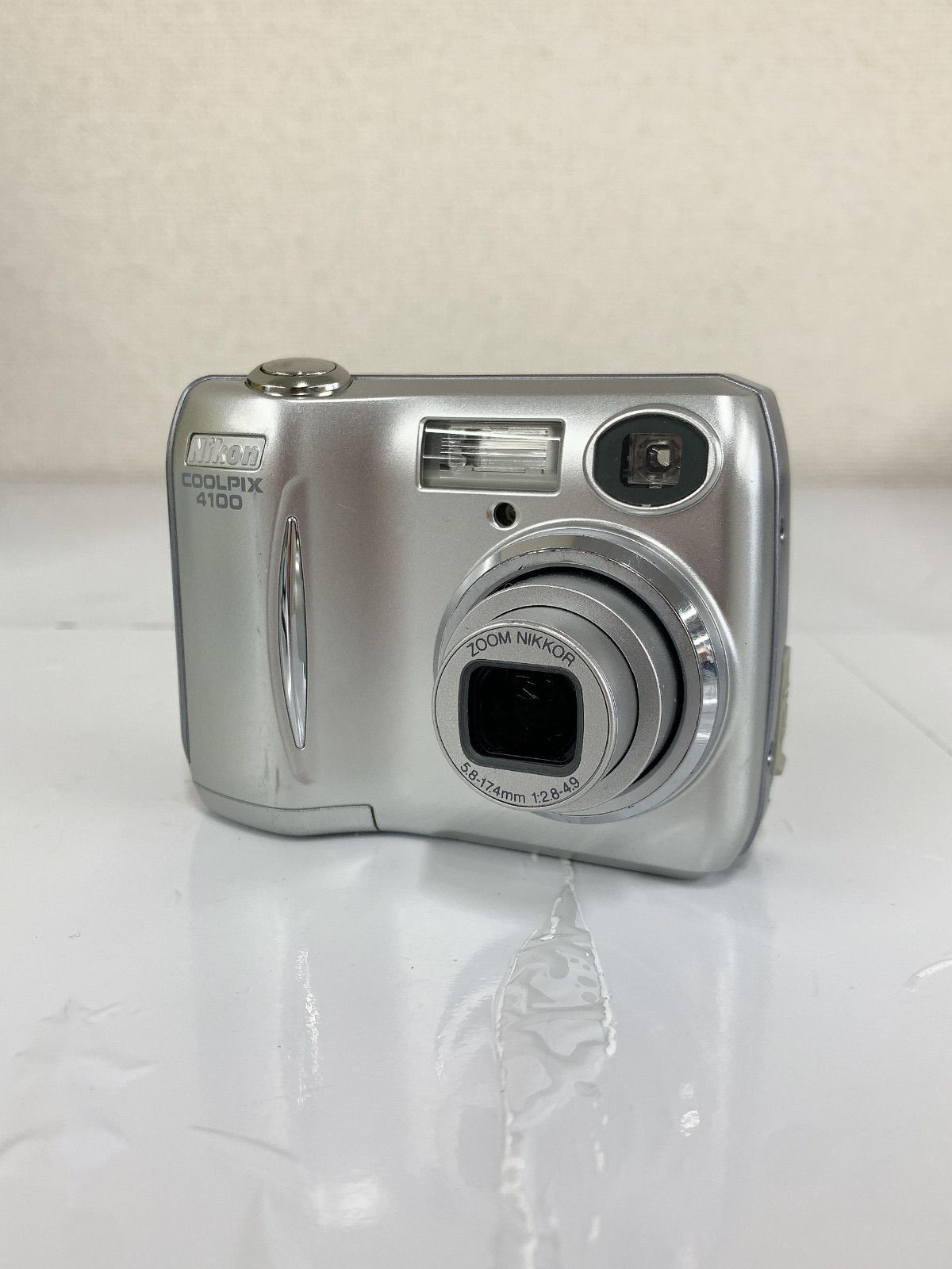 【動作確認済み】 NIKON COOLPIX E4100 単三電池 3【通電動作確認済み】Nikon coolpix 4100 コンパクトカメラ 単三電池