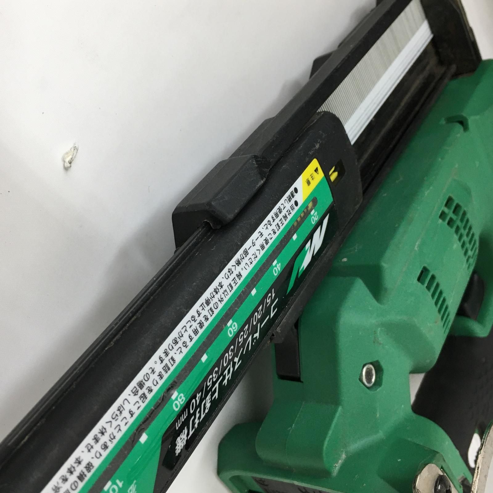  △△HiKOKI ハイコーキ コードレス仕上釘打機 グリーン 36 v 充電器 充電池 ケース付 釘打機 エアーツール