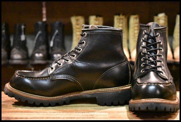 8.5E 良品 犬タグ 98年】レッドウィング 8176 ビブラム アイリッシュ