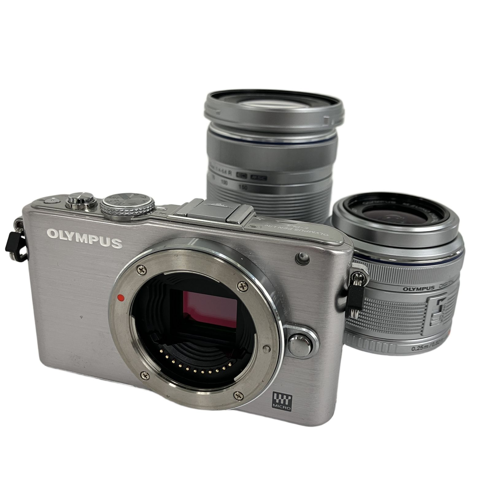 OLYMPUS E PL 3 14 42 mm 40 150 ダブルズームレンズ キット オリンパス 一眼カメラ