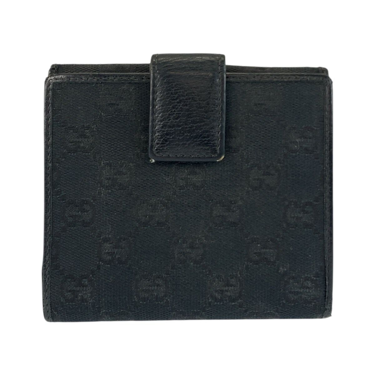 GUCCI グッチ プリンシー ブラック 黒 ゴールド金具 GGキャンバス