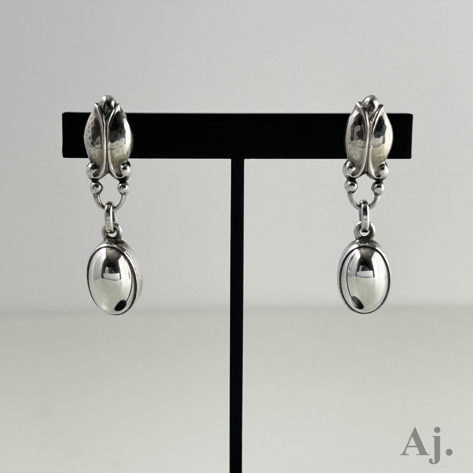 ジョージジェンセン ピアス 17 Silver 925 ヴィンテージ Georg Jensen