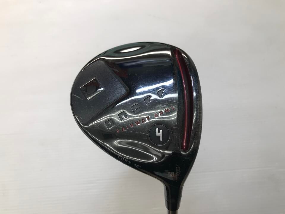 グローブライド ONOFF FAIRWAY ARMS KURO 2017 16度 ツアーAD TP 6 S Sフレックス フェアウェイウッド 最短