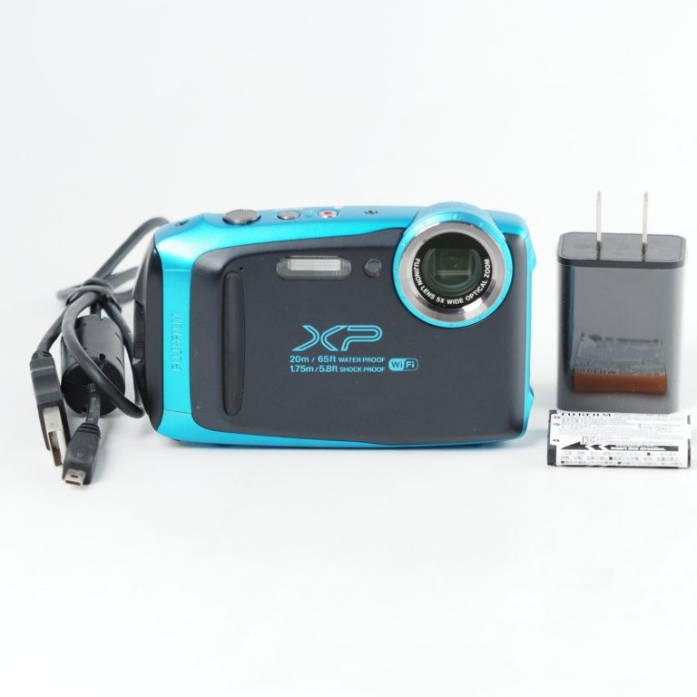 富士フイルム デジタルカメラ XP 130 スカイブルー FX SB 14082