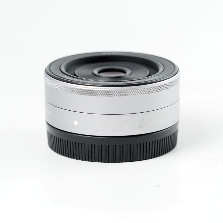 Canon キヤノン 単焦点広角レンズ EF-M 22 mm F 2 STM ミラーレス一眼対応 14090