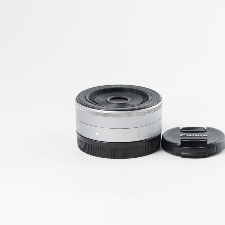 Canon キヤノン 単焦点広角レンズ EF M 22 mm F 2 STM ミラーレス一眼対応 14090