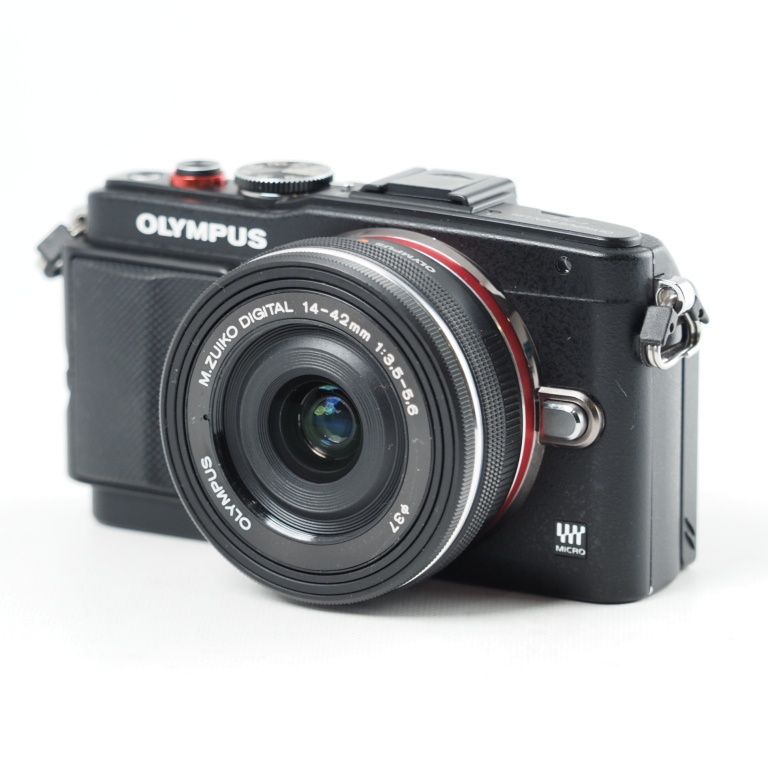 OLYMPUS ミラーレス一眼 PEN Lite E-PL6 EZダブルズームキット