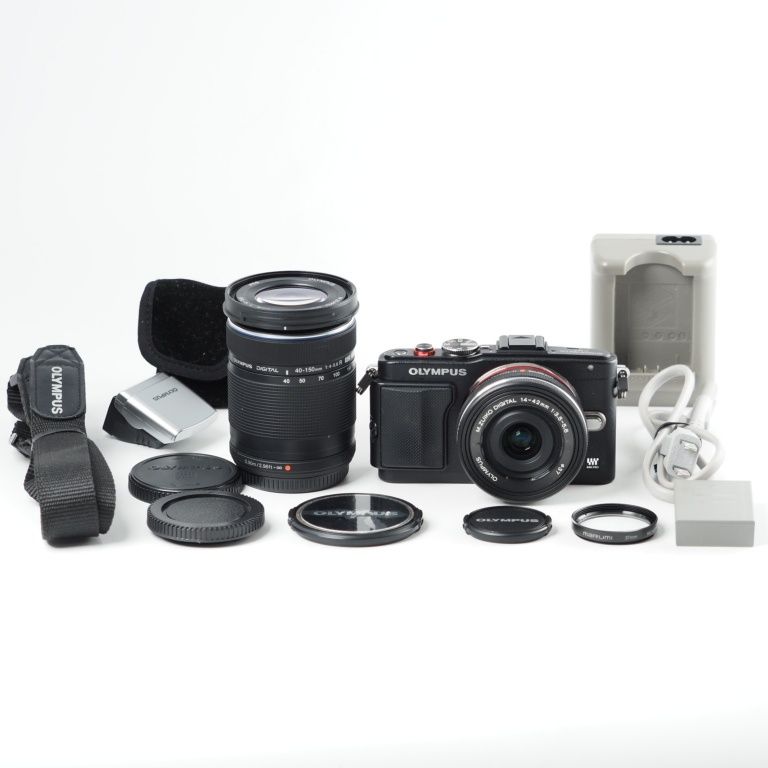 OLYMPUS PEN Lite E-PL6 デジタルカメラ　ブラック Amazon | OLYMPUS ミラーレス一眼 PEN Lite E-PL6 ボディ ブラック E