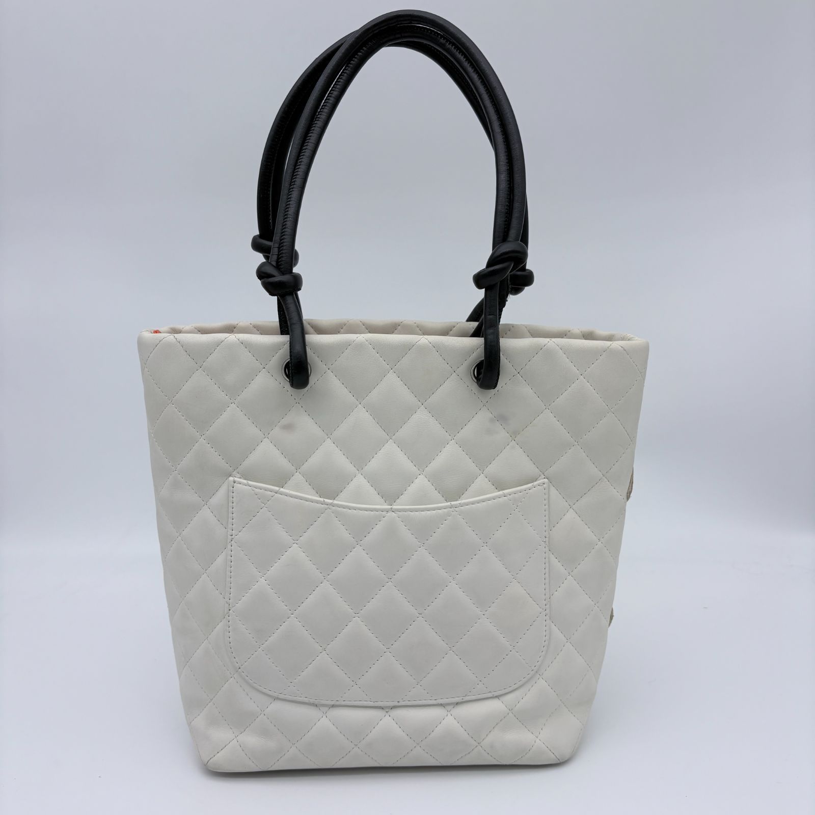 CHANEL シャネル カンボンライン ミディアムトート トートバッグ 