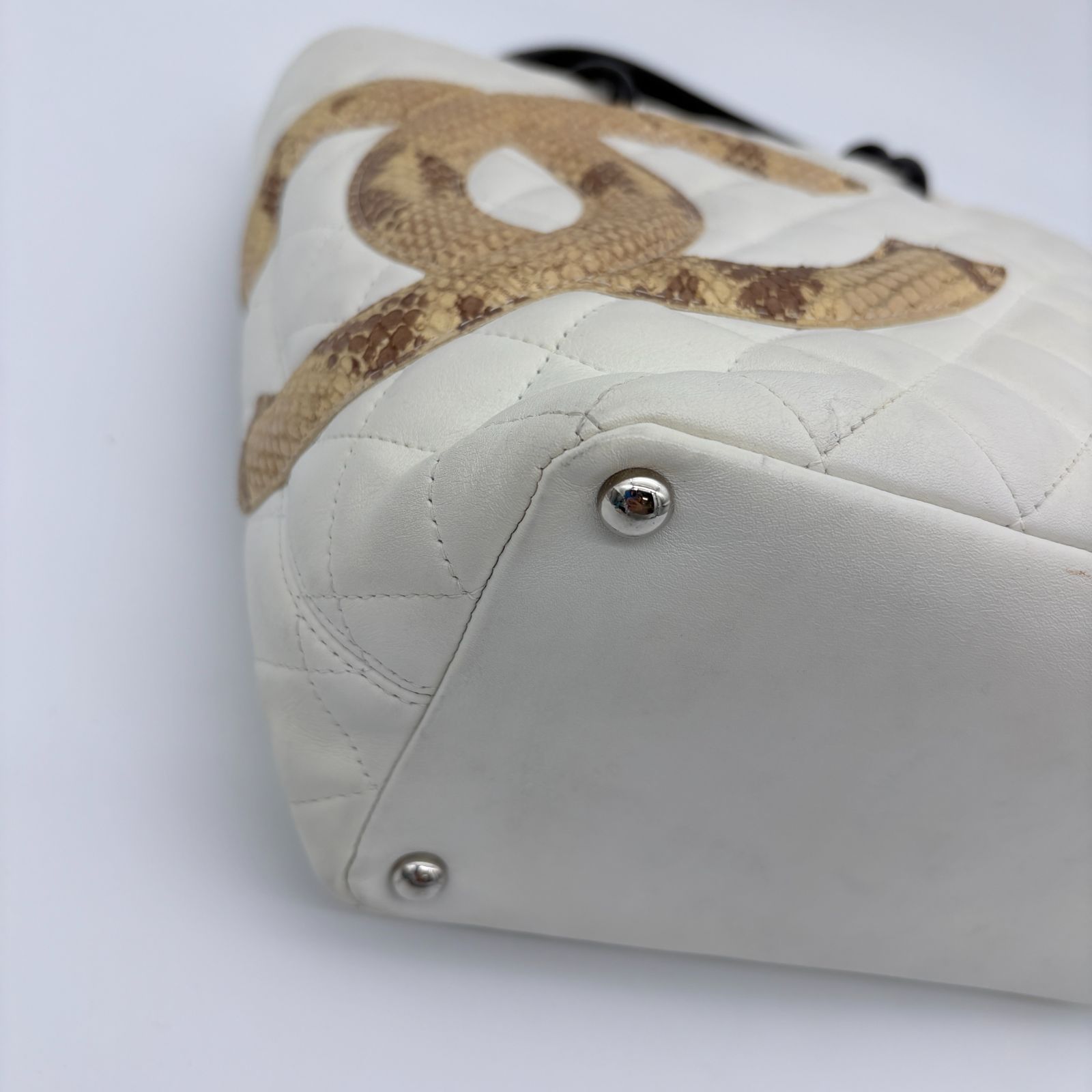 CHANEL シャネル カンボンライン ミディアムトート トートバッグ 