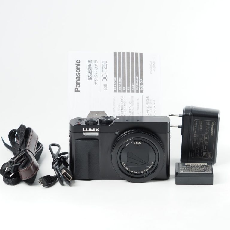 Panasonic LUMIX TZ 99 ブラック DC K コンパクトデジタルカメラ 高倍率ズーム 光学30倍 14076