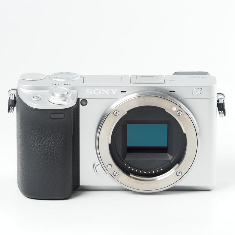 SONY ソニー APS C ミラーレス一眼カメラ α6400 ボディ シルバー ILCE 6400 S 14072