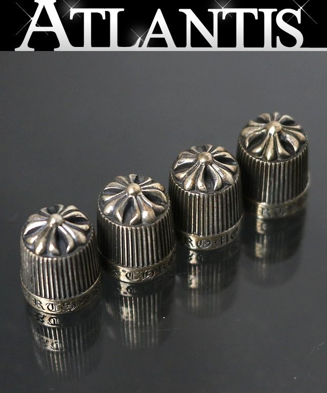 CHROME HEARTS クロムハーツ 2018年 ノベルティ バルブキャップ インテリア シルバー SV 925 101400