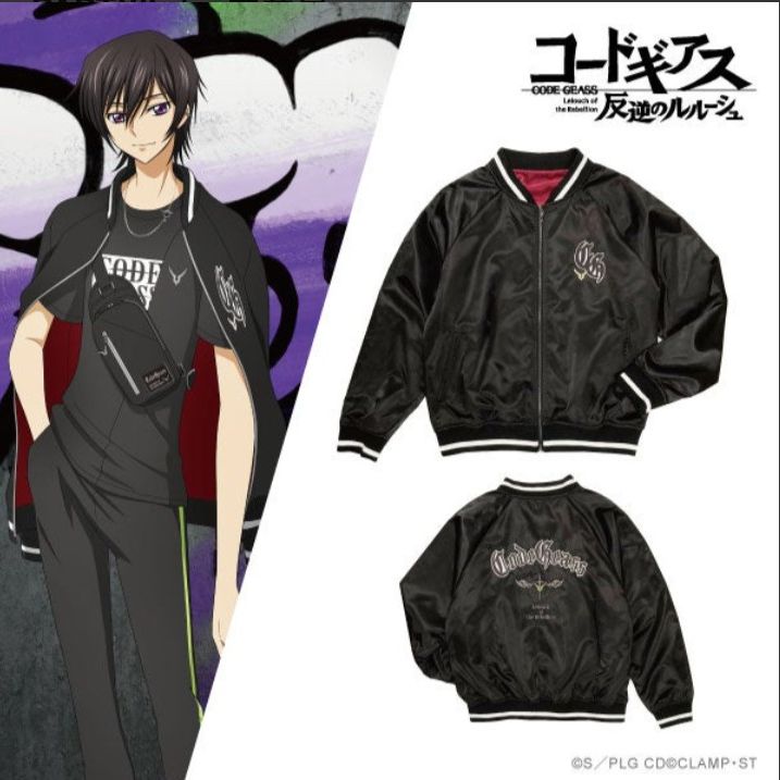 コードギアス × elements,H PARTY!! コラボ ブルゾン マルイ - メルカリ コードギアス×elements,H コードギアス×elements,H PARTY!! ルルーシュ　パーカー