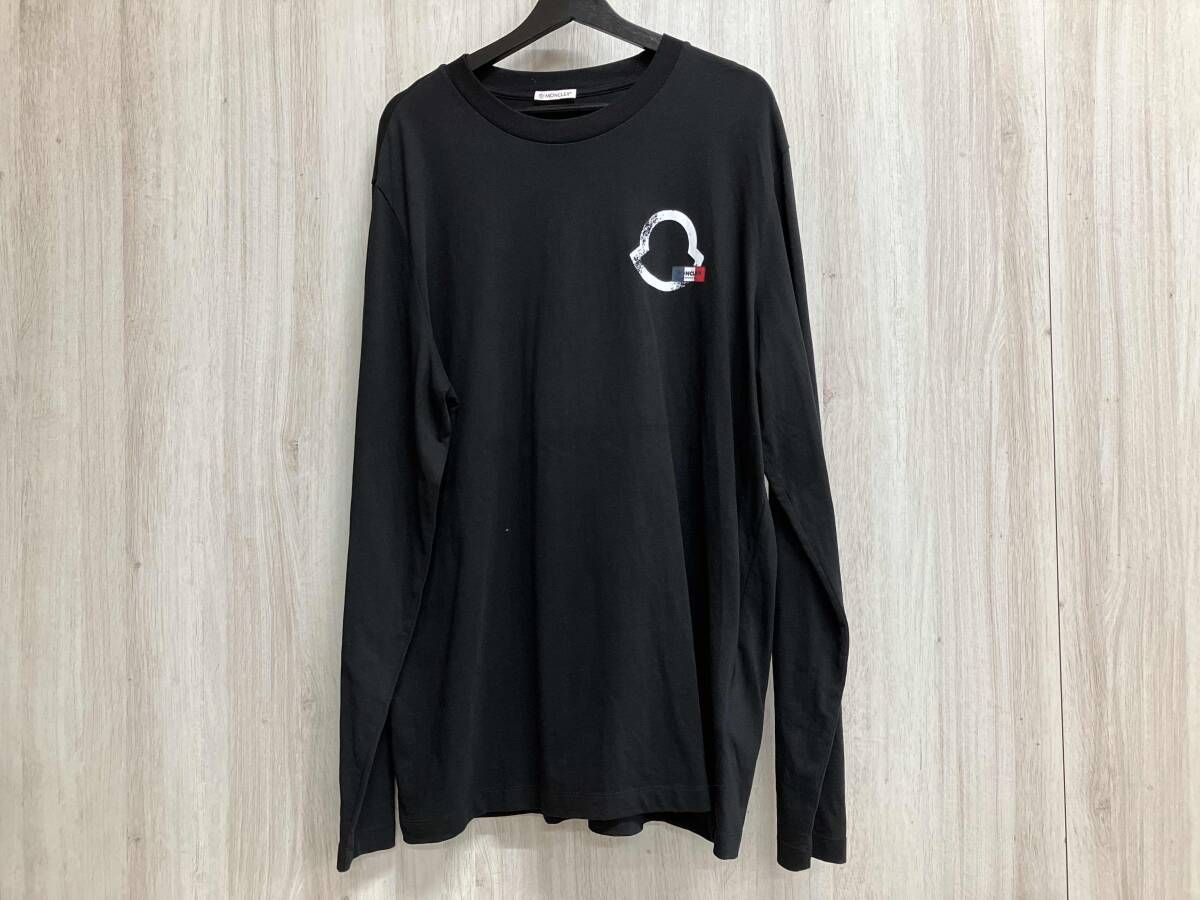 MONCLER モンクレール 長袖Tシャツ XLサイズ ブラック