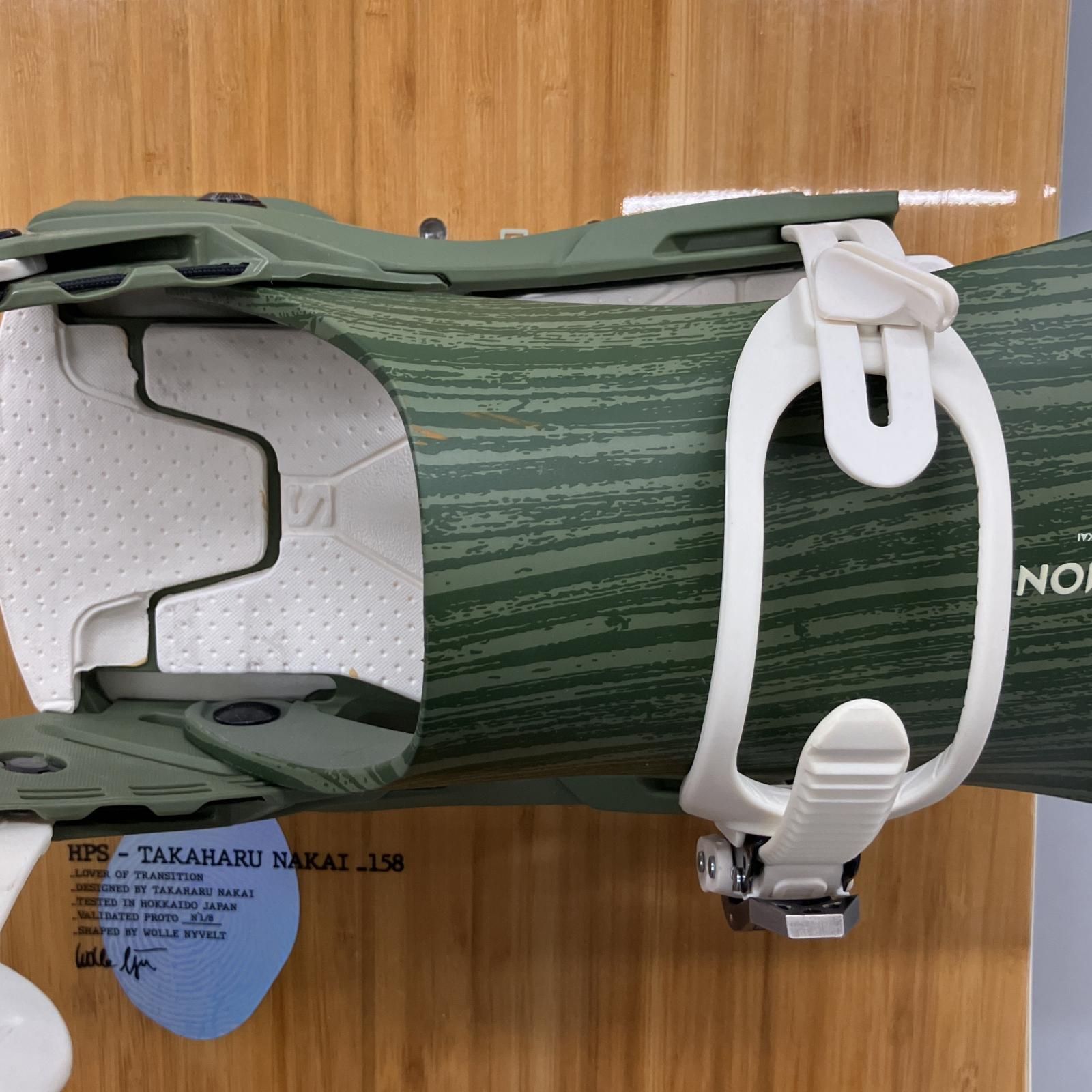 △△SALOMON サロモン スノーボード ビンディング付 HPS TAHARU NAKAI