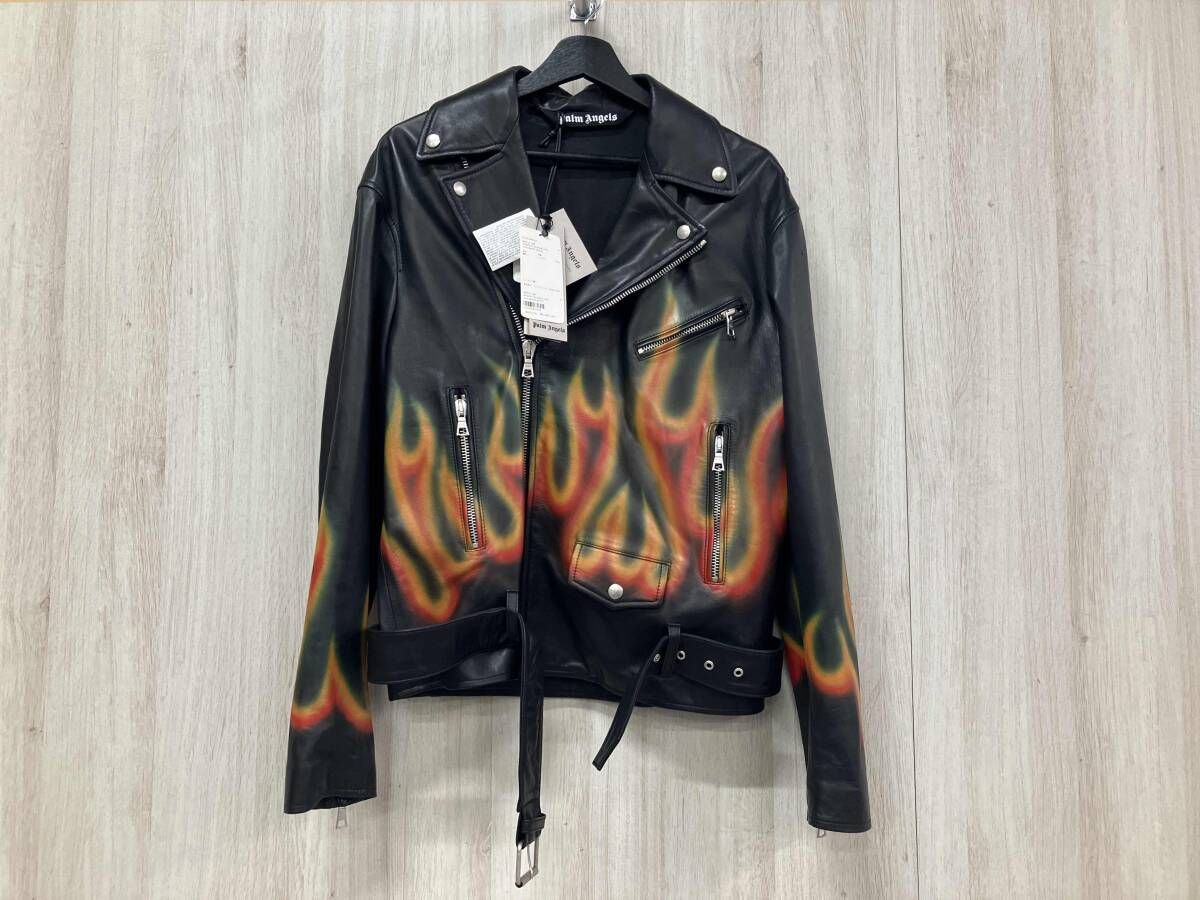 Palm angels パームエンジェルス レザージャケット