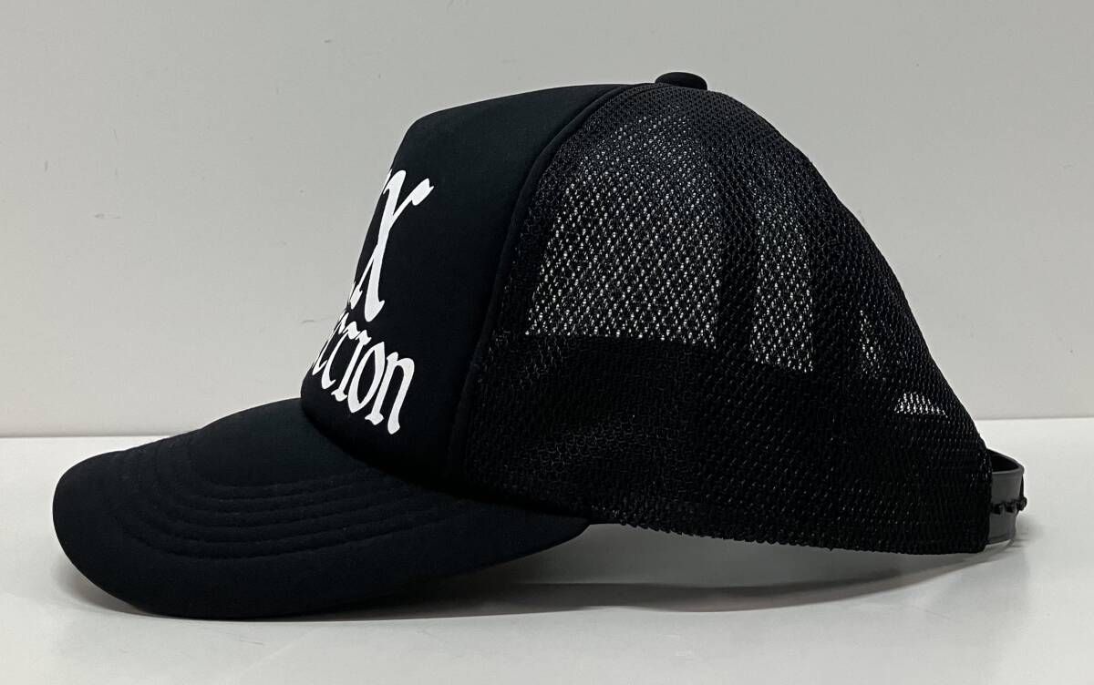 GOD SELECTION XXX ゴッド セレクション トリプルエックス キャップ メッシュキャップ ロゴ サイズ ブラック