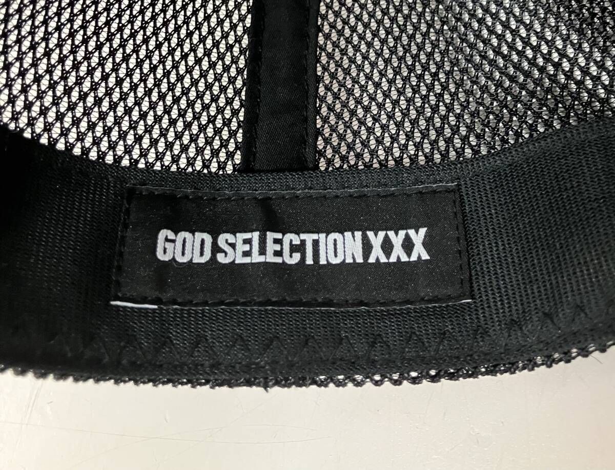 GOD SELECTION XXX ブラック メッシュキャップ フリーサイズ GOD SELECTION XXX ブラック メッシュキャップ フリーサイズ GOD