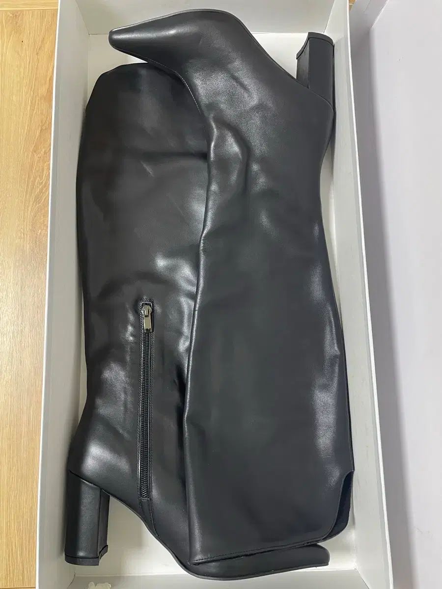 姉妹 ロングブーツ ブラック 230-235