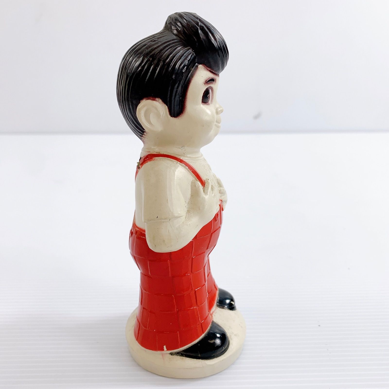 H-257 BIG BOY ビッグボーイ 貯金箱 フィギュア レッド 中古 コイン