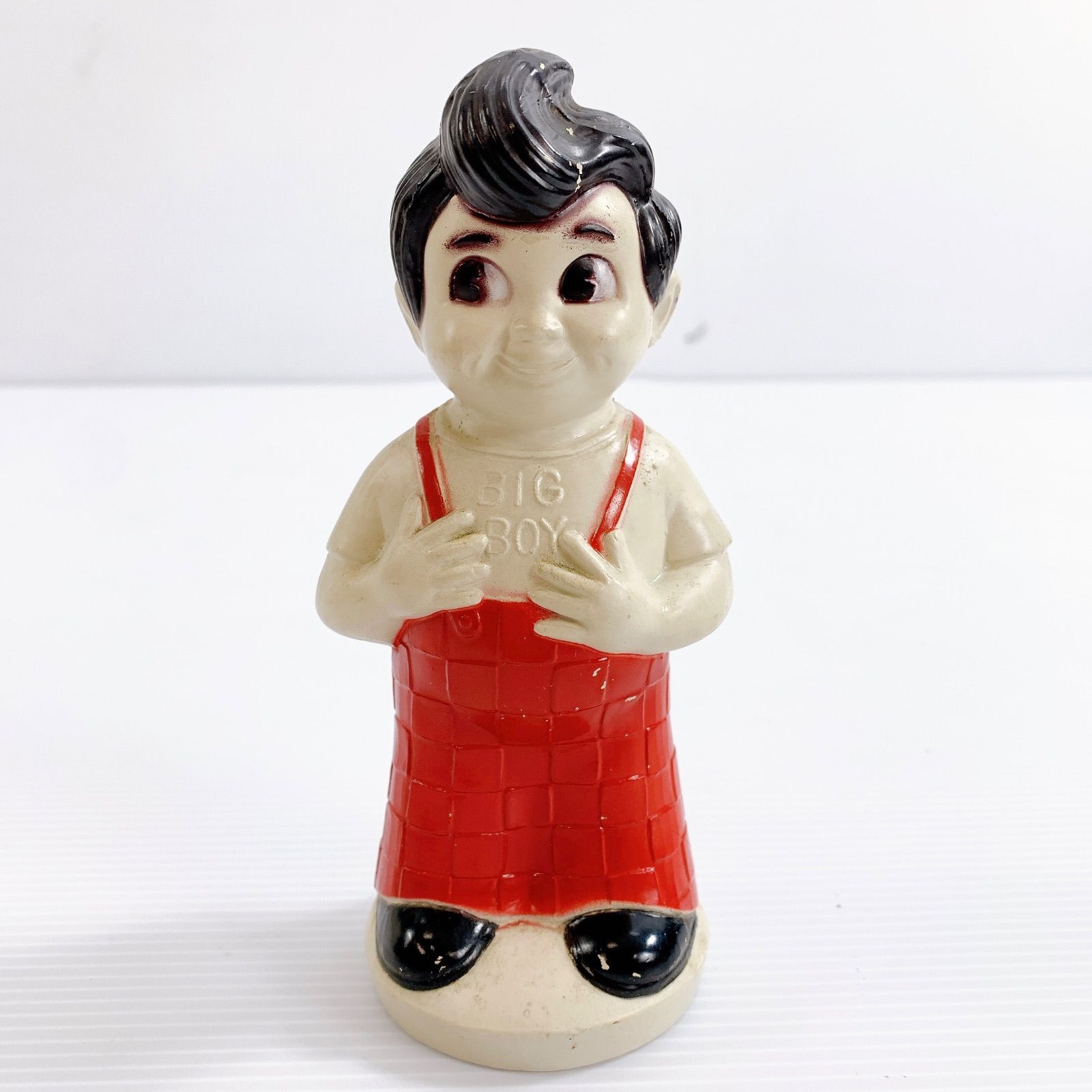 H-257 BIG BOY ビッグボーイ 貯金箱 フィギュア レッド コインバンク レトロ インテリア コレクション