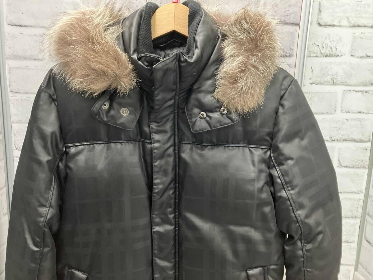 BURBERRY BLACK LABEL/ダウンジャケット/シャドーチェック/Mサイズ