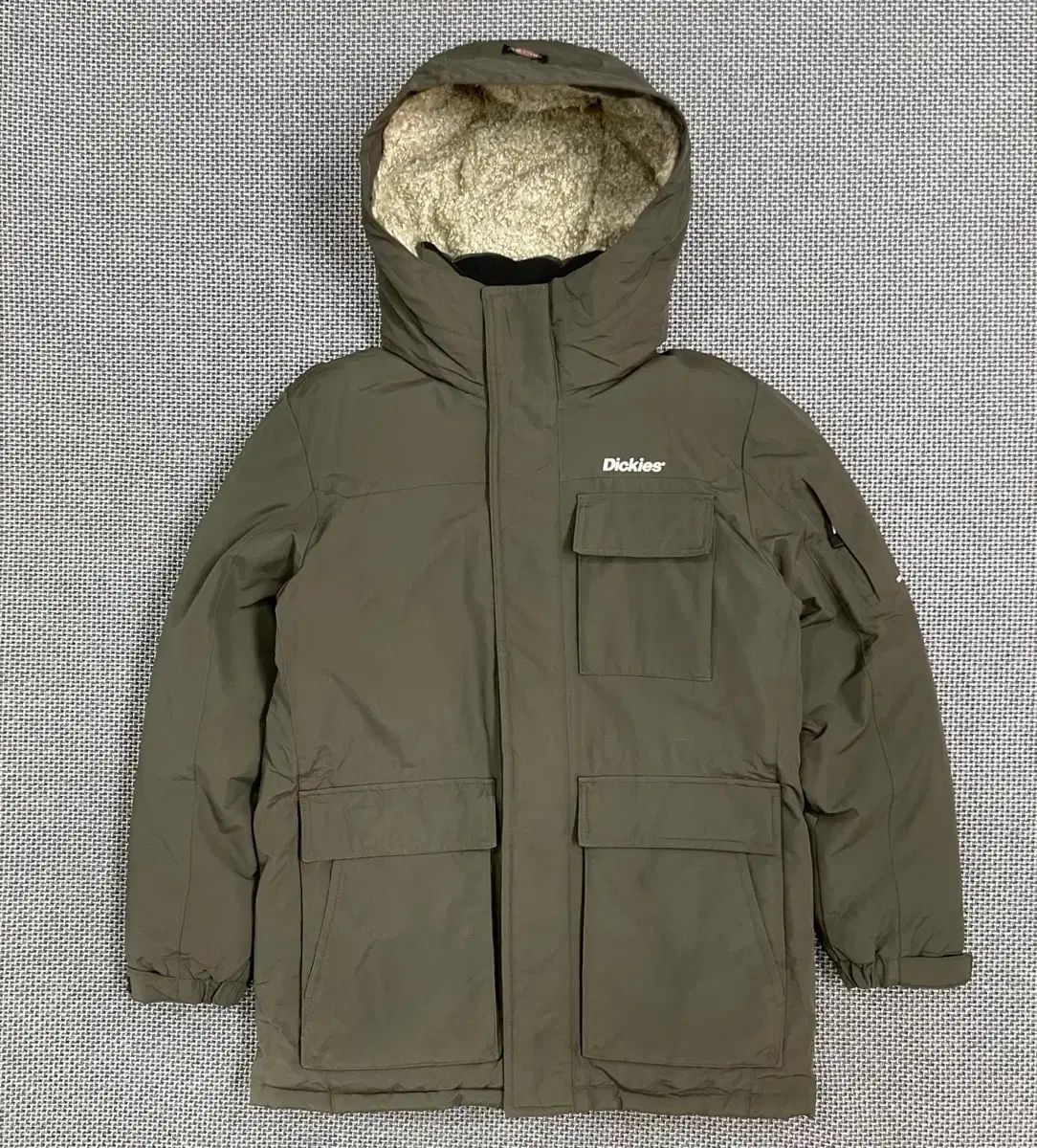 DICKIES(ディッキーズ) カーキ ダウンジャケット ロング丈 
