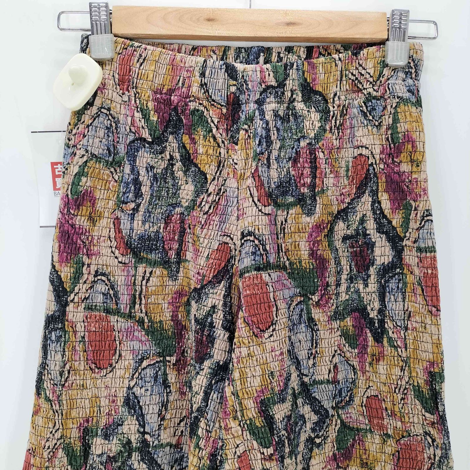 ジュエミ Juemi 総柄 Chromatic Shirring Pants クロマテック