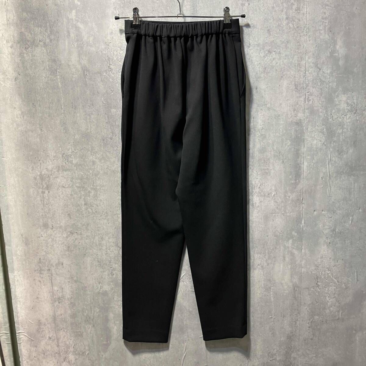 ENFOLD バルーンパンツ　黒　36 enfold バルーンパンツ SOLOTEXツイル ストレートバルーンパンツ