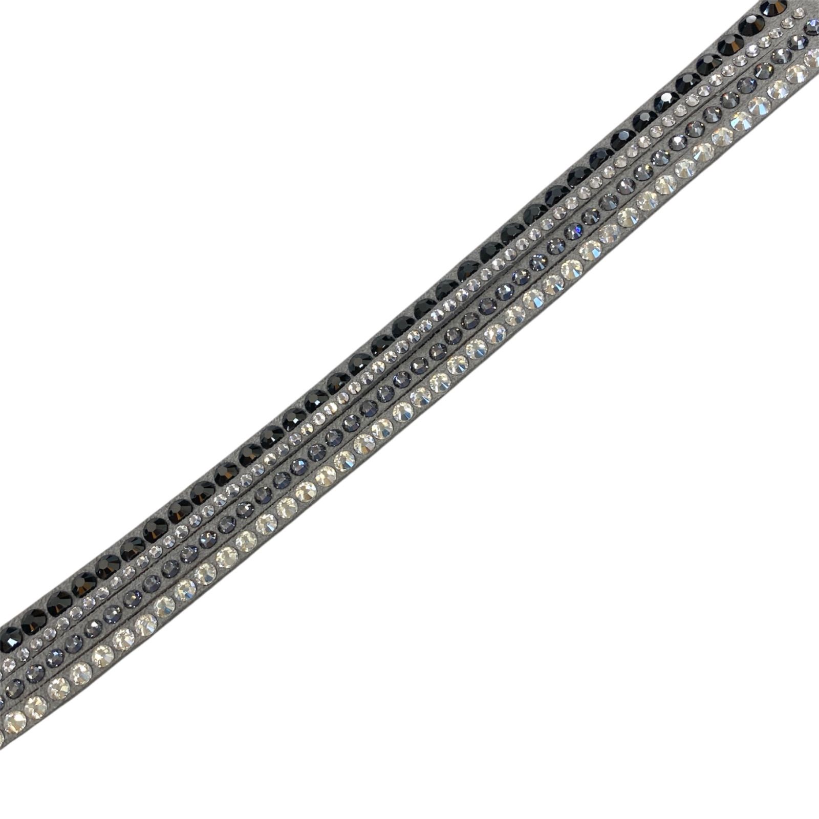 SWAROVSKI スワロフスキー　ラインストーン　チョーカー 正規品】SWAROVSKI スワロフスキー ラインストーンチョーカー パープル