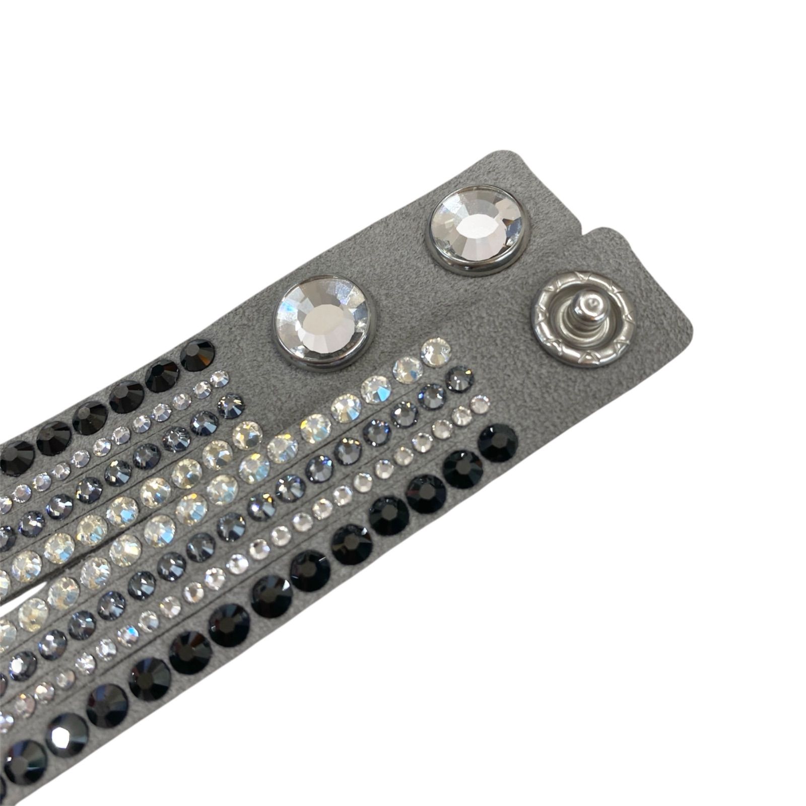 SWAROVSKI スワロフスキー　ラインストーン　チョーカー 正規品】SWAROVSKI スワロフスキー ラインストーンチョーカー パープル