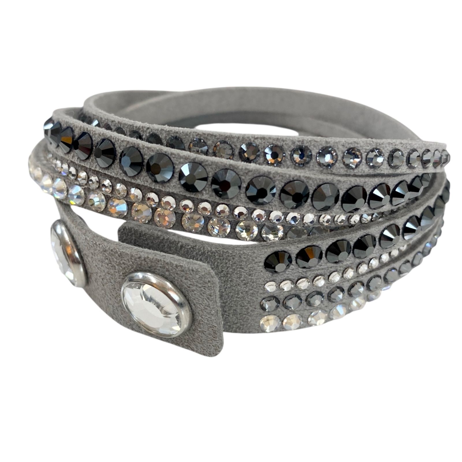 SWAROVSKI スワロフスキー　ラインストーン　チョーカー 楽天市場】スワロフスキー ラインストーン チョーカー 5連 幅1.6cm