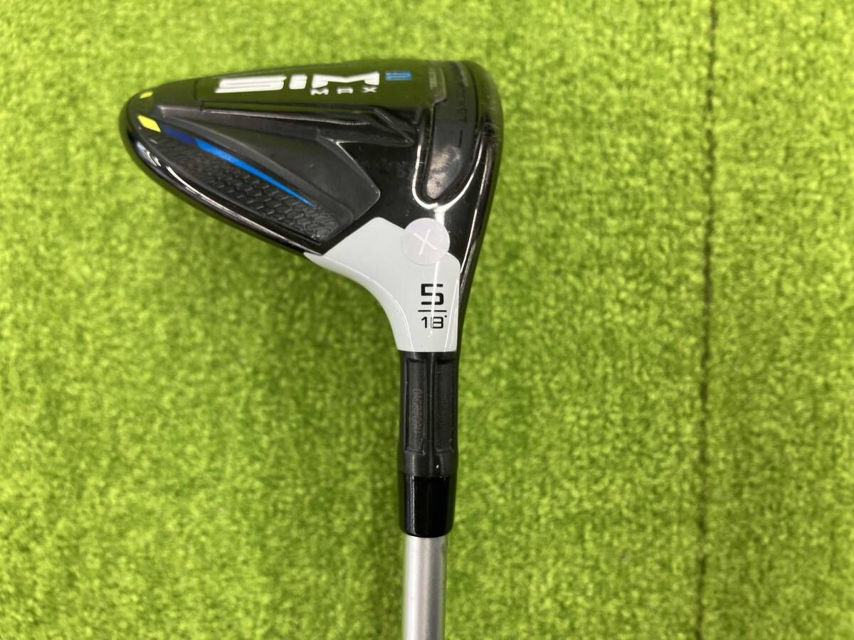 テーラーメイド SiM2 MAX フェアウェイ 18° ATTAS DAAAS フレックス7X