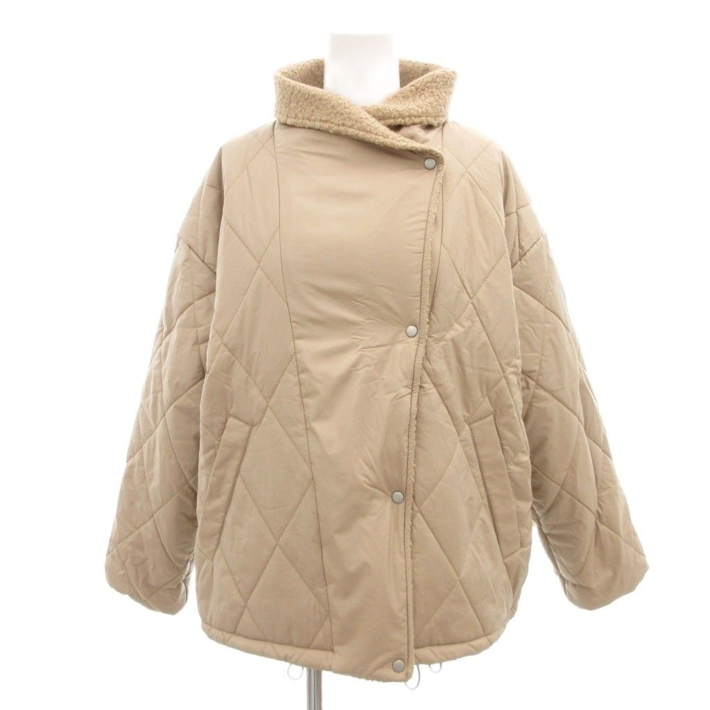 【専用】新品キルティング ジャケット#ベージュ レディラックルカ LADY LUCK LUCA キルティングジャケット ベージュ