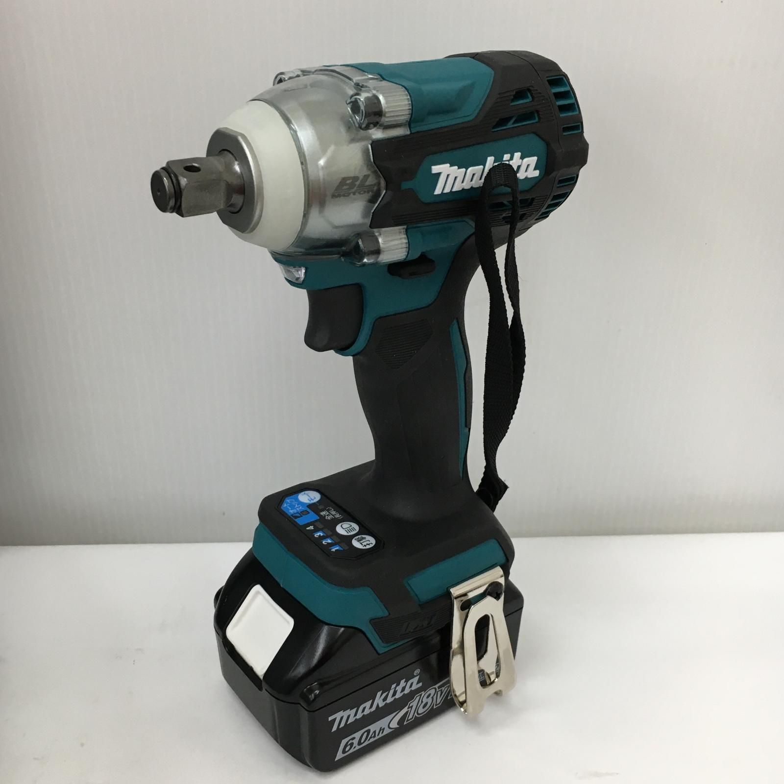 MAKITA マキタ 18 V 充電式インパクトレンチ 6 Ah バッテリ2本 充電器 ケース付