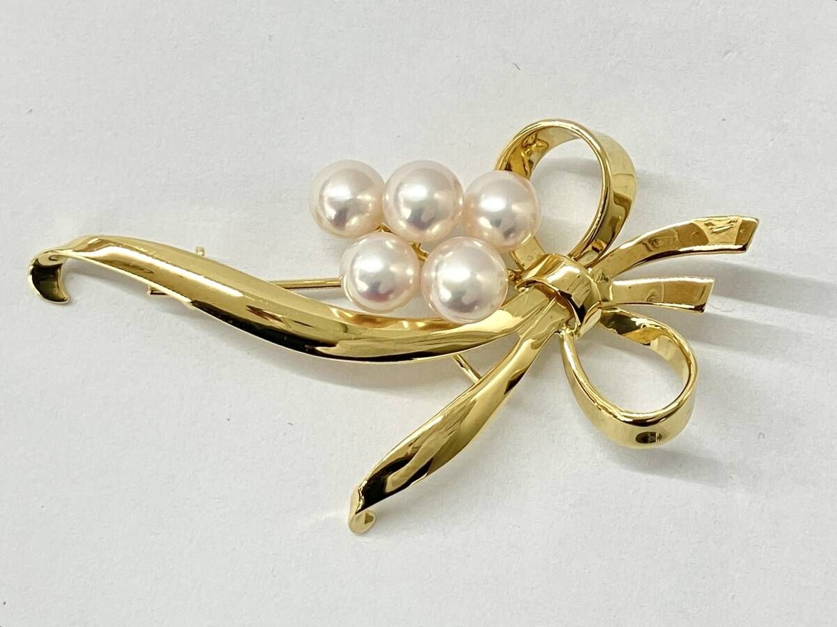 ミキモト K 18 ブローチ 10 4 g