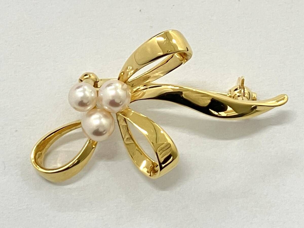ミキモト K 18 ブローチ 5.1 g