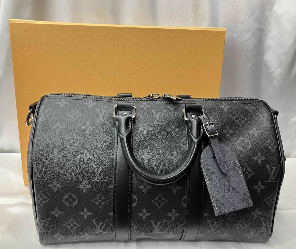 LOUIS VUITTON ルイヴィトン モノグラムエクリプス M 46655 キーポルバンドリエール35 ボストンバッグ
